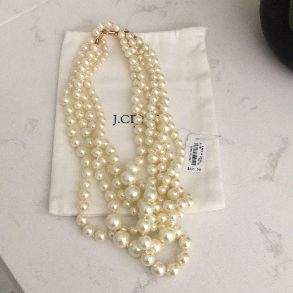 J.Crew Twisted Pearls